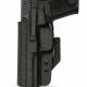 Canik Elite S Uyumlu Kydex (IWB) İç Taşıma Kılıfı  Versiyon2- Siyah