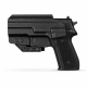 Sig Sauer P229 Uyumlu Kydex İç Kılıf (IWB) Versiyon2 - Siyah