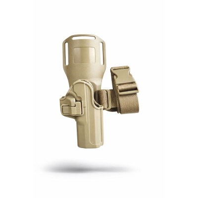 Alçak Taşıma Taktik Drop Leg Polimer Tabanca Kılıfı Bej – Uyluk Tipi Kılıf