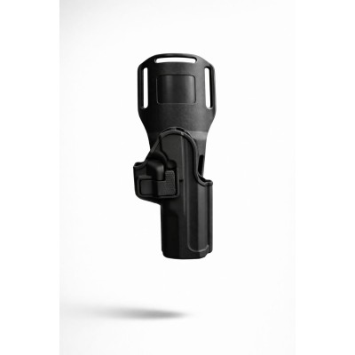 Alçak Taşıma  Taktik Drop Leg Polimer Tabanca Kılıfı Siyah -Uykuluk Tipi