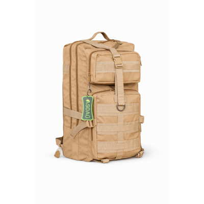 Çok Amaçlı Taktik Sırt Çantası Bixi 65 LT. Bej Renk