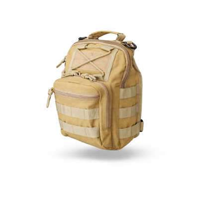 Çok Amaçlı Taktik Omuz Çantası - Bej renk