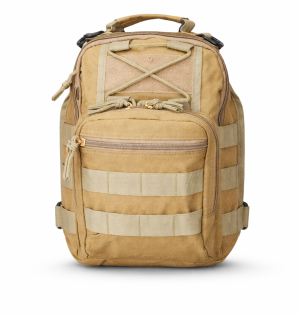 Çok Amaçlı Taktik Omuz Çantası - Bej renk