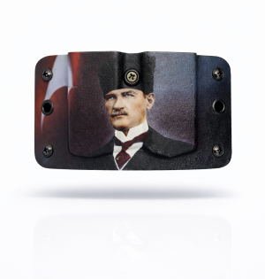 Kydex 9 mm Çiftli Şarjör Kılıfı ARTWORK | Dayanıklı ve Hızlı Taşıma