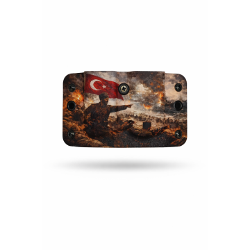 Kydex 9 mm Çiftli Şarjör Kılıfı ARTWORK | Dayanıklı ve Hızlı Taşıma