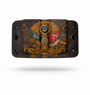 Kydex 9 mm Çiftli Şarjör Kılıfı ARTWORK | Dayanıklı ve Hızlı Taşıma