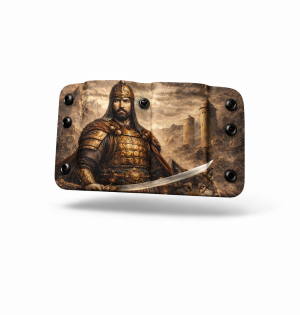 Kydex 9 mm Çiftli Şarjör Kılıfı ARTWORK | Dayanıklı ve Hızlı Taşıma