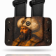 Kydex 9 mm Çiftli Şarjör Kılıfı ARTWORK | Dayanıklı ve Hızlı Taşıma